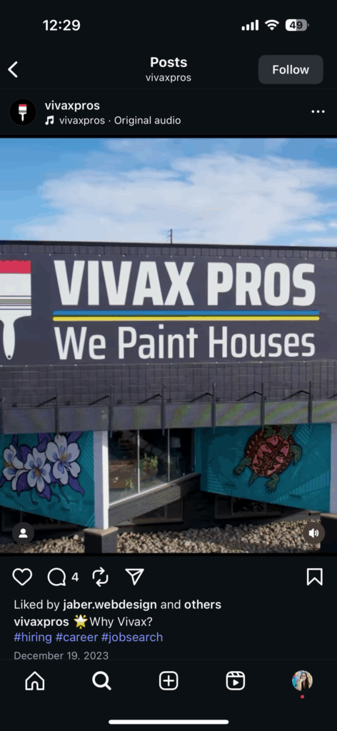 Social Media Content